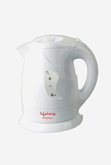 Lifelong TeaTime2 1 L Hairpin Electric Kettle (White) Lifelong TeaTime2 1 L Hairpin Electric Kettle (White)