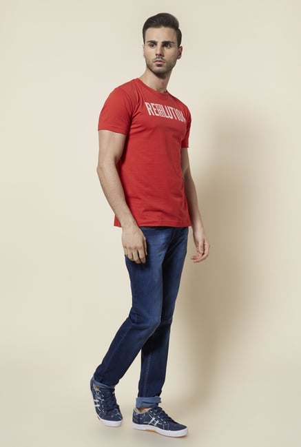 Zudio Blue Slim Fit Jeans Zudio Blue Slim Fit Jeans
