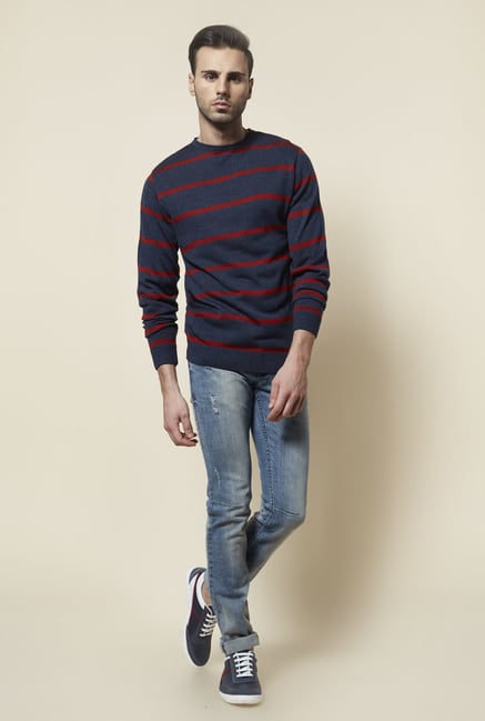 Zudio Blue Slim Fit Jeans Zudio Blue Slim Fit Jeans
