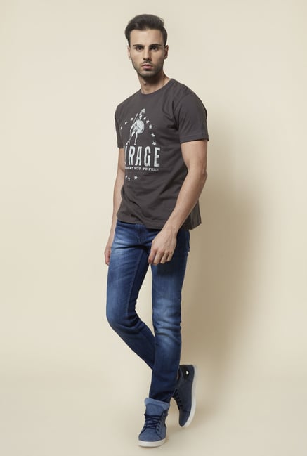 Zudio Blue Slim Fit Jeans Zudio Blue Slim Fit Jeans