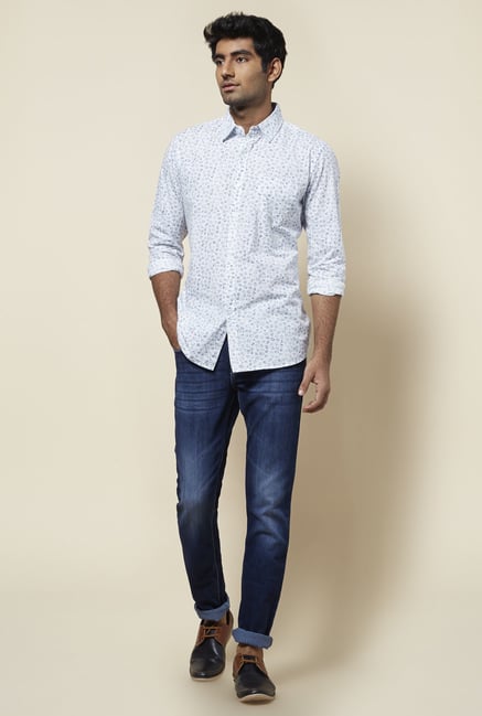 Zudio Blue Slim Fit Jeans Zudio Blue Slim Fit Jeans