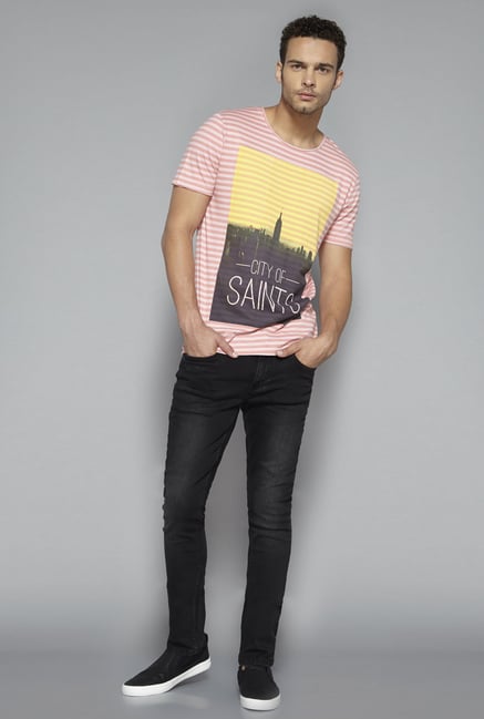 Nuon by Westside Black Skinny Fit Rocker Jeans Nuon by Westside Black Skinny Fit Rocker Jeans
