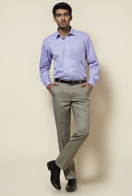 Zudio Blue Checks Shirt Zudio Blue Checks Shirt