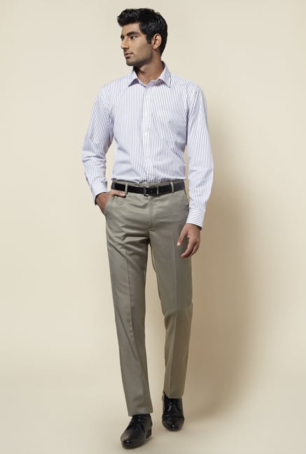 Zudio White Striped Shirt Zudio White Striped Shirt