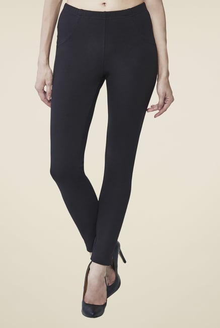 AND Black Solid Trousers AND Black Solid Trousers