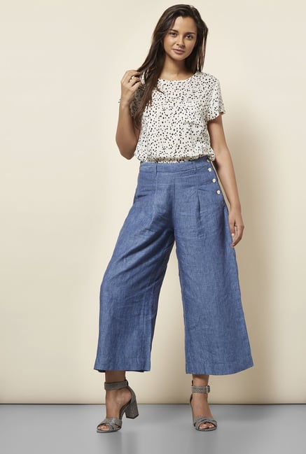 Cottonworld Printed White Blouse Cottonworld Printed White Blouse