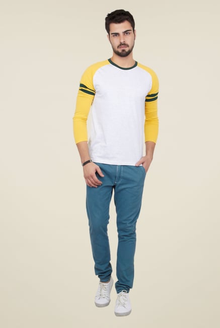 Cult Fiction White Solid T Shirt Cult Fiction White Solid T Shirt