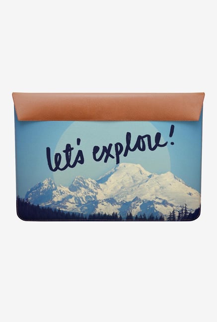 DailyObjects Let Us Explore MacBook 12 Envelope Sleeve DailyObjects Let Us Explore MacBook 12 Envelope Sleeve