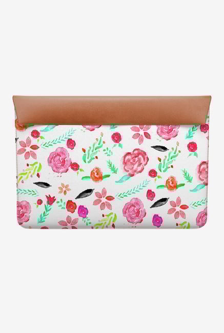 DailyObjects Floral Pattern MacBook 12 Envelope Sleeve DailyObjects Floral Pattern MacBook 12 Envelope Sleeve