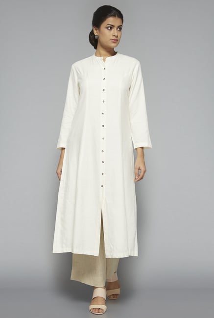 Zuba by Westside Beige Solid Palazzo Zuba by Westside Beige Solid Palazzo