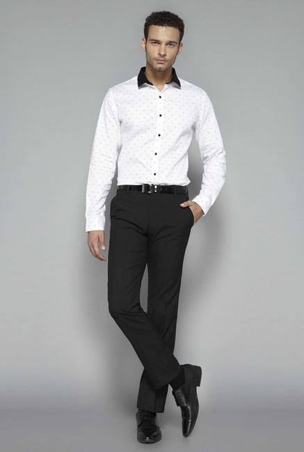 Weststreet by Westside White Printed Shirt Weststreet by Westside White Printed Shirt