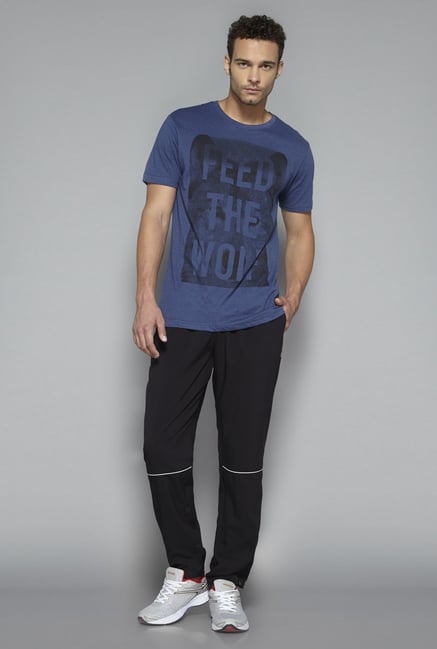 Westsport by Westside Navy Printed T Shirt Westsport by Westside Navy Printed T Shirt