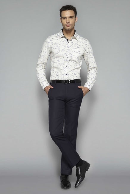 Weststreet by Westside Off White Printed Shirt Weststreet by Westside Off White Printed Shirt