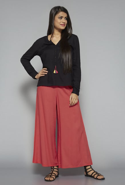Bombay Paisley by Westside Coral Palazzo Bombay Paisley by Westside Coral Palazzo
