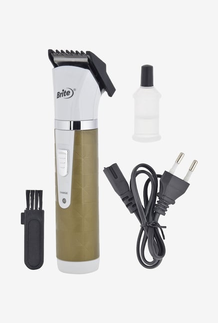 Brite BHT-700 Professional Hair Trimmer for Unisex (Gold) Brite BHT-700 Professional Hair Trimmer for Unisex (Gold)