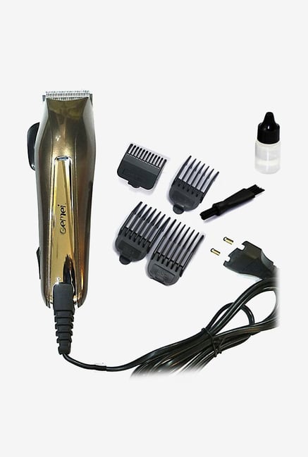 Gemei GM-1007 Rechargeable Trimmer for Men (Gold) Gemei GM-1007 Rechargeable Trimmer for Men (Gold)