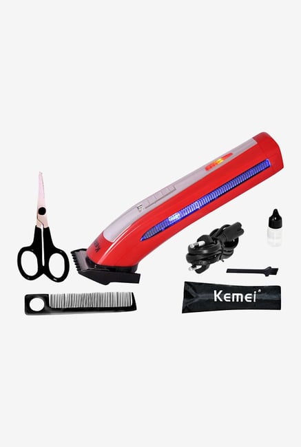 Kemei KM-6911 Trimmer for Men (Red) Kemei KM-6911 Trimmer for Men (Red)