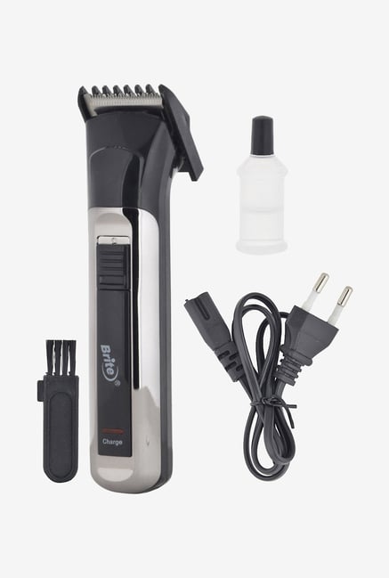 Brite BHT-800 Professional Hair Trimmer for Unisex (Silver) Brite BHT-800 Professional Hair Trimmer for Unisex (Silver)