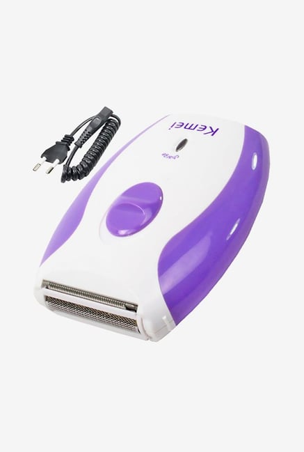 Kemei Rechargeable KM-280R Shaver for Women (Purple/White) Kemei Rechargeable KM-280R Shaver for Women (Purple/White)