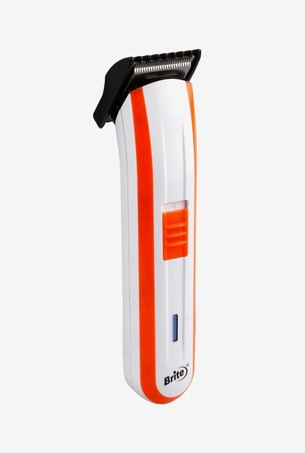 Brite BHT-590 Hair Trimmer for Men (Orange & White) Brite BHT-590 Hair Trimmer for Men (Orange & White)