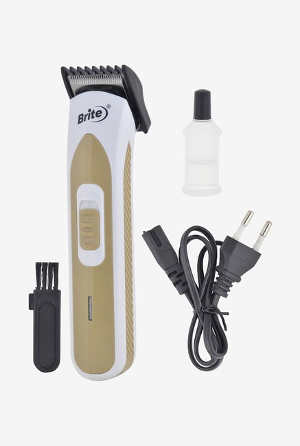 Brite Professional BHT-603 Hair Trimmer for Unisex (Gold) Brite Professional BHT-603 Hair Trimmer for Unisex (Gold)