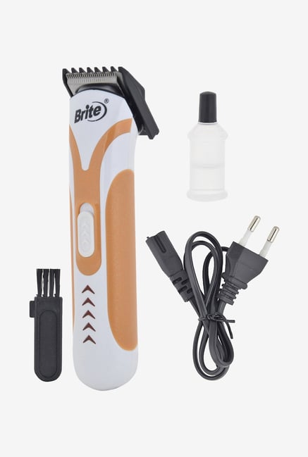 Brite BHT-604 Hair Trimmer for Unisex (Orange) Brite BHT-604 Hair Trimmer for Unisex (Orange)