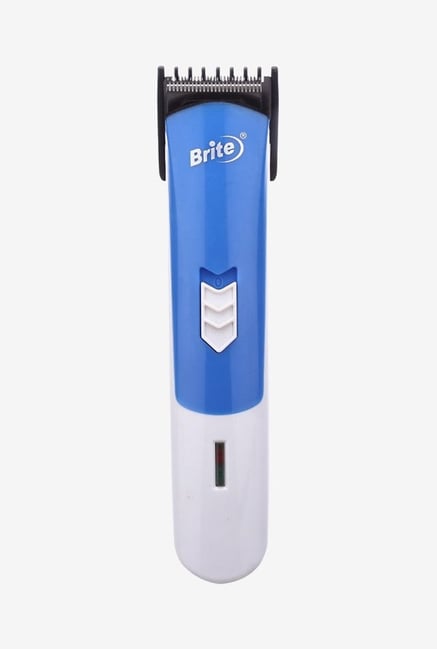 Brite Rechargeable BHT-605 2 in 1 Trimmer for Men (Blue) Brite Rechargeable BHT-605 2 in 1 Trimmer for Men (Blue)