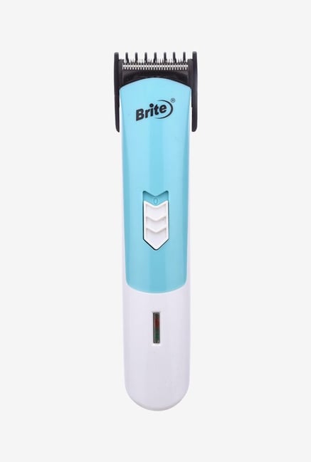 Brite Rechargeable BHT-605 2 in 1 Trimmer for Men (Blue) Brite Rechargeable BHT-605 2 in 1 Trimmer for Men (Blue)