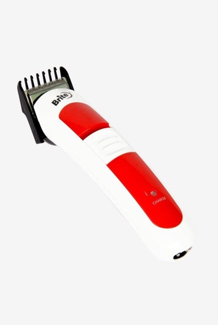 Brite BHT-409 2 in 1 Trimmer for Men (Red & White) Brite BHT-409 2 in 1 Trimmer for Men (Red & White)