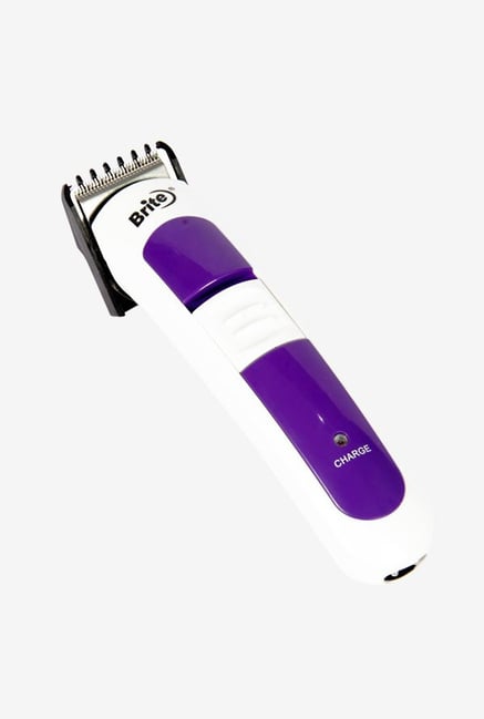 Brite BHT-409 2 in 1 Trimmer for Men (Violet & White) Brite BHT-409 2 in 1 Trimmer for Men (Violet & White)