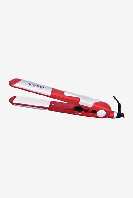 Kemei KM-1289 Hair Straightener (Red) Kemei KM-1289 Hair Straightener (Red)
