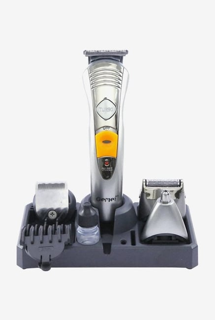 Gemei GM-580 Rechargeable Trimmer for Men (Silver) Gemei GM-580 Rechargeable Trimmer for Men (Silver)