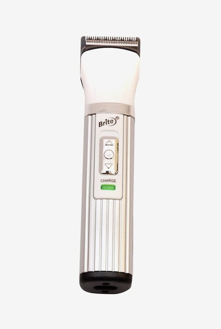 Brite BHT-430 2 in 1 Trimmer for Men (White & Silver) Brite BHT-430 2 in 1 Trimmer for Men (White & Silver)