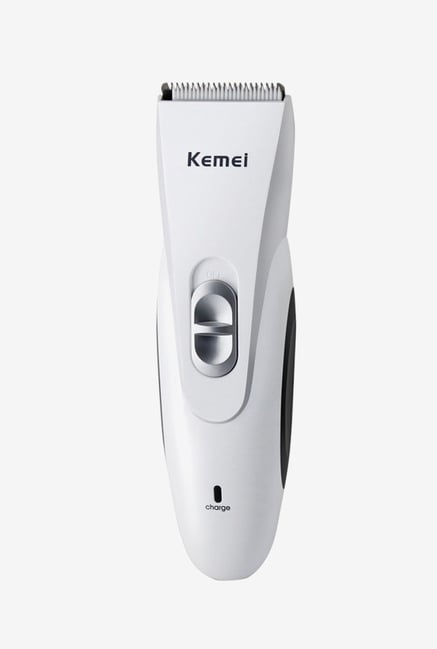 Kemei KM-970 Clipper Trimmer for Men (White & Black) Kemei KM-970 Clipper Trimmer for Men (White & Black)