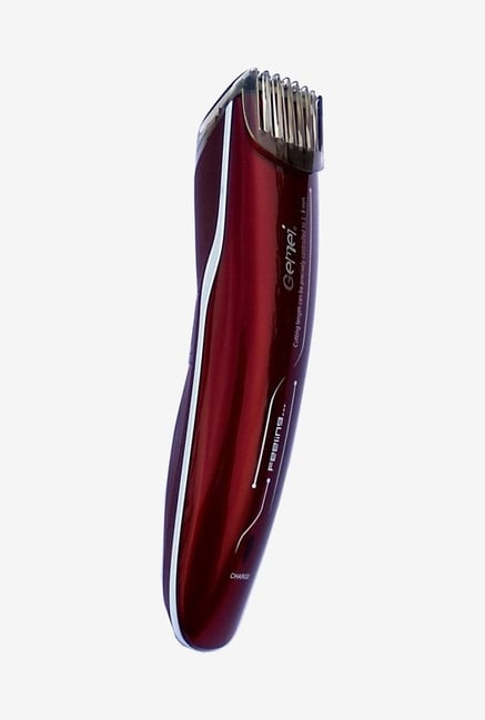 Gemei Lock-in Settings Trimmer for Men (Red) Gemei Lock-in Settings Trimmer for Men (Red)