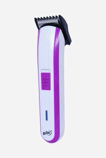 Brite BHT 590 Chargeable Trimmer for Men (Purple) Brite BHT 590 Chargeable Trimmer for Men (Purple)
