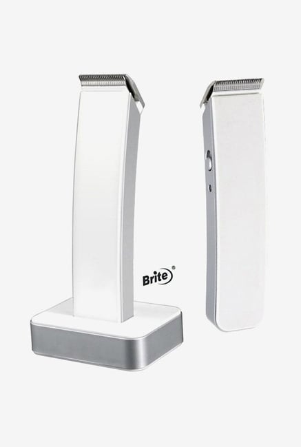 Brite BHT-1010 Trimmer with Dock for Unisex (White) Brite BHT-1010 Trimmer with Dock for Unisex (White)