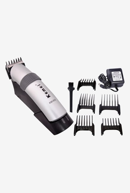 Kemei KM 609 Trimmer for Men (White & Black) Kemei KM 609 Trimmer for Men (White & Black)