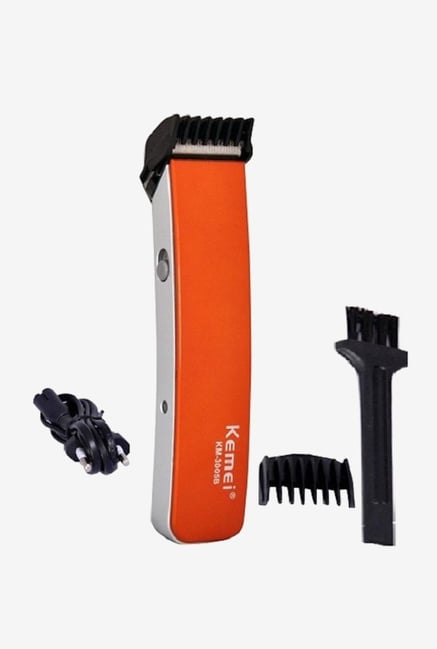 Kemei KM-3005b Clipper Trimmer for Men (White & Red) Kemei KM-3005b Clipper Trimmer for Men (White & Red)