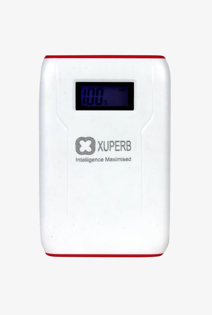Xuperb XU-Style-110 11000 mAh Power Bank (White & Red) Xuperb XU-Style-110 11000 mAh Power Bank (White & Red)