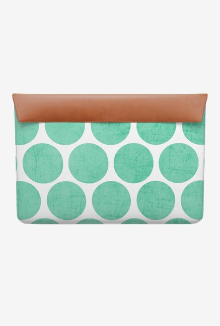 DailyObjects Mint Polka Dots MacBook Air 11 Envelope Sleeve DailyObjects Mint Polka Dots MacBook Air 11 Envelope Sleeve