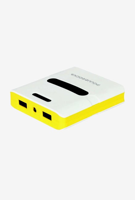 Powerocks Trump 100 10000mAh Power Bank (White & Yellow) Powerocks Trump 100 10000mAh Power Bank (White & Yellow)