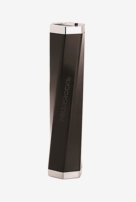 Powerocks Twist 26 2600mAh Power Bank (Black & Silver) Powerocks Twist 26 2600mAh Power Bank (Black & Silver)