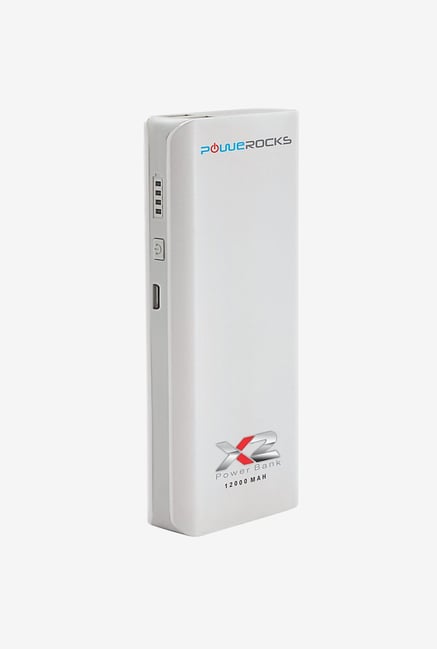 Powerocks X2 12000 mAh Power Bank (White) Powerocks X2 12000 mAh Power Bank (White)