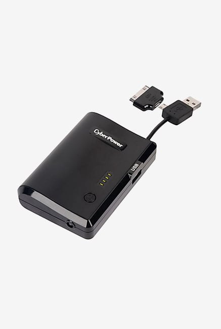 CyberPower CPBC-5200T 5200 mAh Power Bank (Black) CyberPower CPBC-5200T 5200 mAh Power Bank (Black)