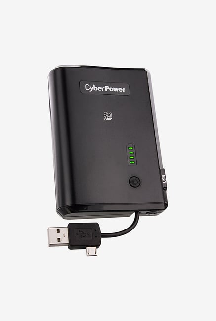 CyberPower CPBC 10400 mAh Power Bank (Black) CyberPower CPBC 10400 mAh Power Bank (Black)