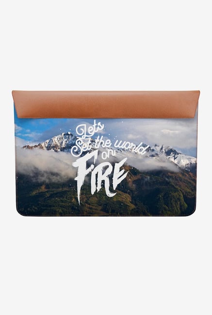 DailyObjects Set World Fire MacBook Air 13 Envelope Sleeve DailyObjects Set World Fire MacBook Air 13 Envelope Sleeve