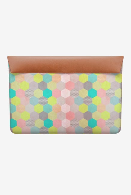 DailyObjects Pastel Hexagon MacBook 12 Envelope Sleeve DailyObjects Pastel Hexagon MacBook 12 Envelope Sleeve