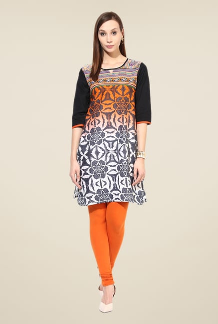 Shree Multicolor Cotton Printed Kurti Shree Multicolor Cotton Printed Kurti
