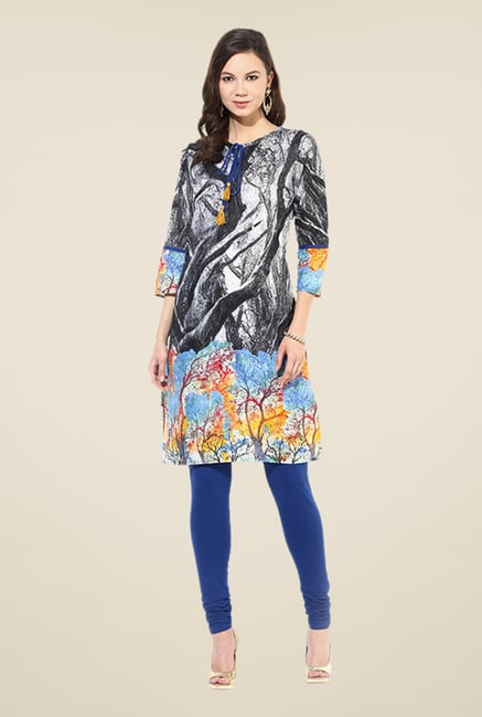 Shree Multicolor Cotton Printed Kurti Shree Multicolor Cotton Printed Kurti
